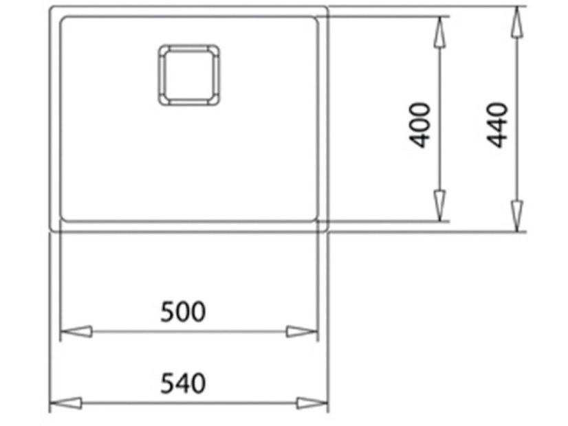 Kuchyňský dřez Teka FLEXLINEA RS15 50.40 X