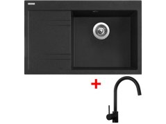 Set Sinks RIM 780 P Granblack + Vitalia černá matná Set Sinks RIM 780 P Granblack + Vitalia černá matná