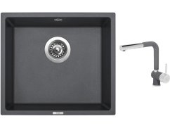 Set Sinks FRAME 457 Titanium + baterie Sinks MIX 3 P Titanium Set Sinks FRAME 457 Titanium + baterie Sinks MIX 3 P Titanium