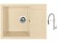 Set Sinks AMANDA 650 Sahara + baterie Sinks MIX 35 PROF S chrom
