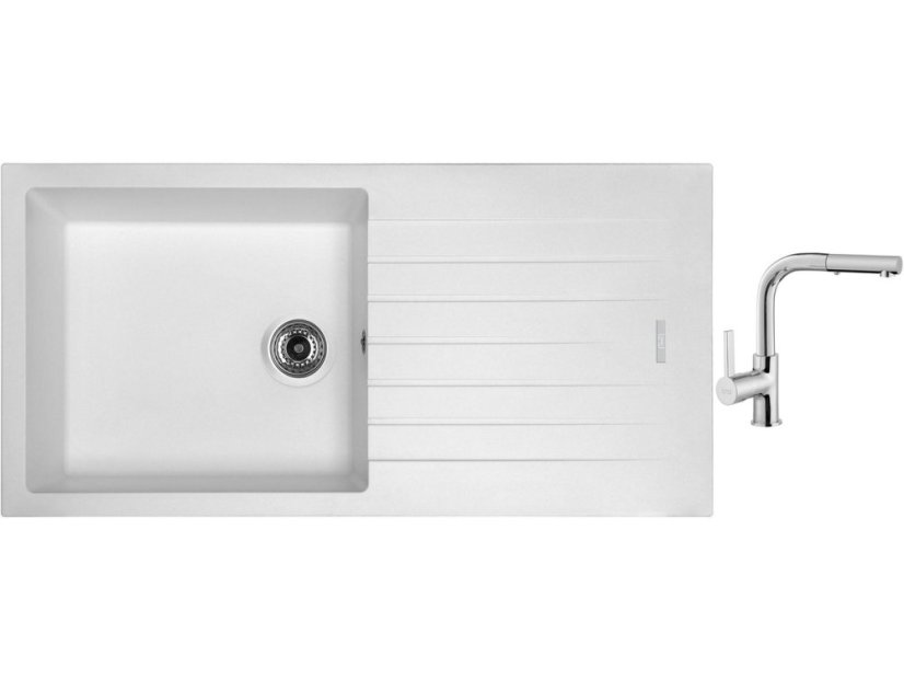 Set Sinks PERFECTO 1000 Milk + batéria Sinks ENIGMA S chróm