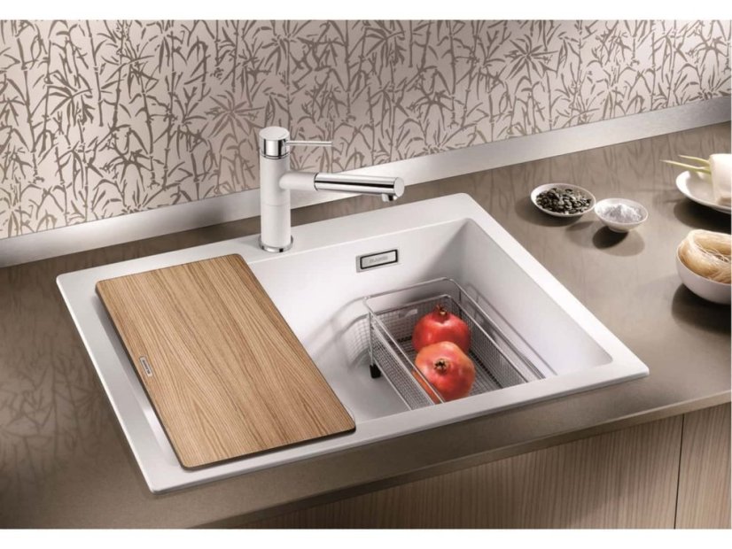Granitový drez Blanco PLEON 8 InFino tartufo