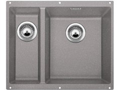 Granitový drez Blanco SUBLINE 340/160 U aluminium s tiahlom drez vpravo