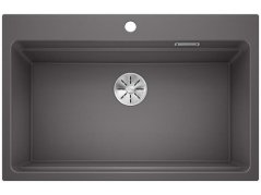 Granitový drez Blanco ETAGON 8 sivá skala, bez excentru