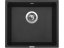 Granitový drez Sinks FRAME 457 Pureblack