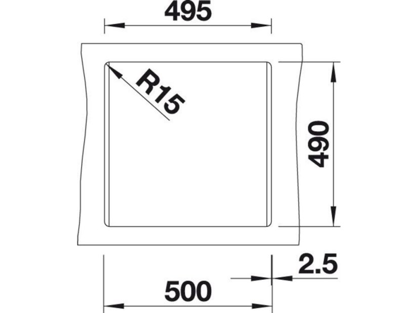 Granitový drez Blanco DALAGO 5 káva s excentrom
