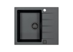 Granitový drez Alveus Cadit 10 čierný - Black Edition