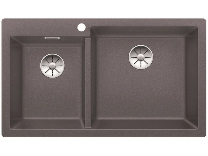 Granitový dřez Blanco PLEON 9 šedá skála, pravý