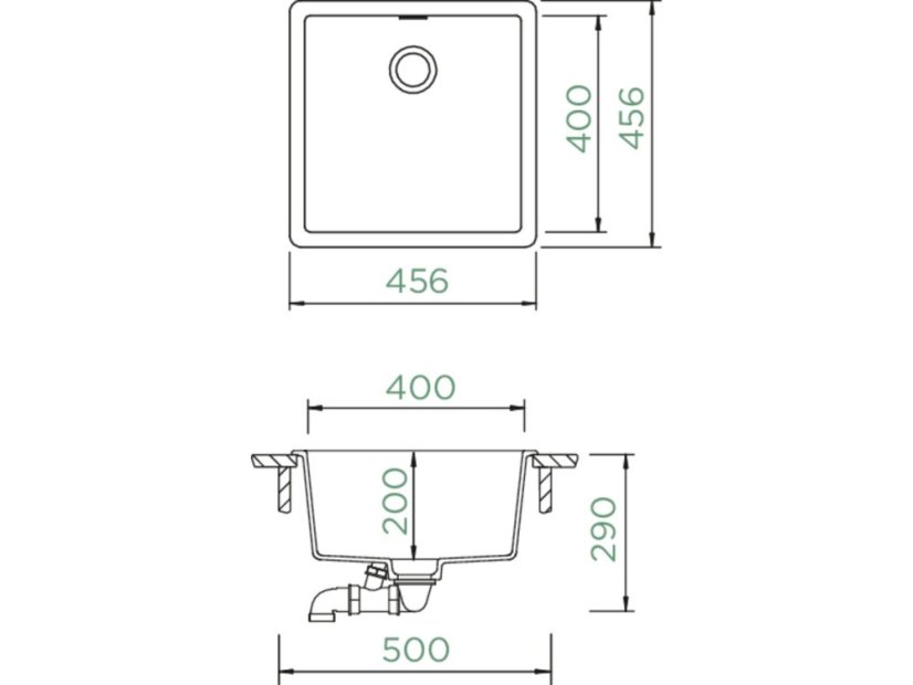 Granitový dřez Schock Greenwich N-100-A Stone