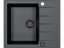 Granitový drez Alveus Cadit 10 čierny - Black Edition 2