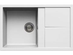 Granitový drez Elleci Unico 300 Bianco G68 Granitový drez Elleci Unico 300 Bianco G68