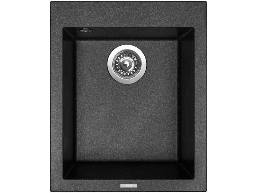 Set Sinks CUBE 410 Metalblack + batéria Sinks ENIGMA S Metalblack