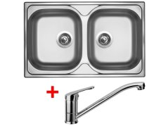 Sinks CLASSIC 800 DUO + PRONTO Sinks CLASSIC 800 DUO + PRONTO