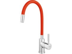 Drezová stojanková batéria Ferro Červená-chróm