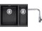Set Franke SID 160/2 Tectonite Černá + baterie Franke FN 0143 Chrom