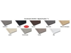 Granitový drez Blanco ZENAR XL 6 S perlovo šedá drez vpravo s excentrom