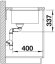 Granitový dřez Blanco SUBLINE 480/320 U Černá