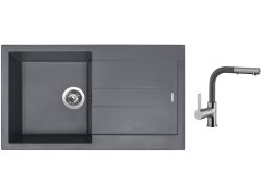 Set Sinks AMANDA 860 Titanium + baterie Sinks ENIGMA S Titanium