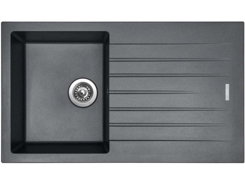 Set Sinks PERFECTO 860 Titanium + baterie Sinks MIX 350 P chrom