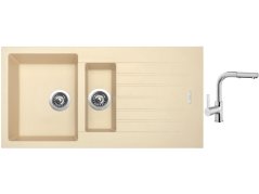 Set Sinks PERFECTO 1000.1 Sahara + batéria Sinks ENIGMA S chróm