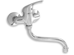 Drezová umývadlová batéria 100 mm Titania Iris chróm