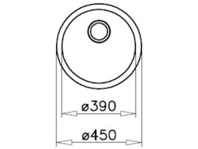 Nerezový drez Teka Starbright 45 E-XN 1B RND X - 6