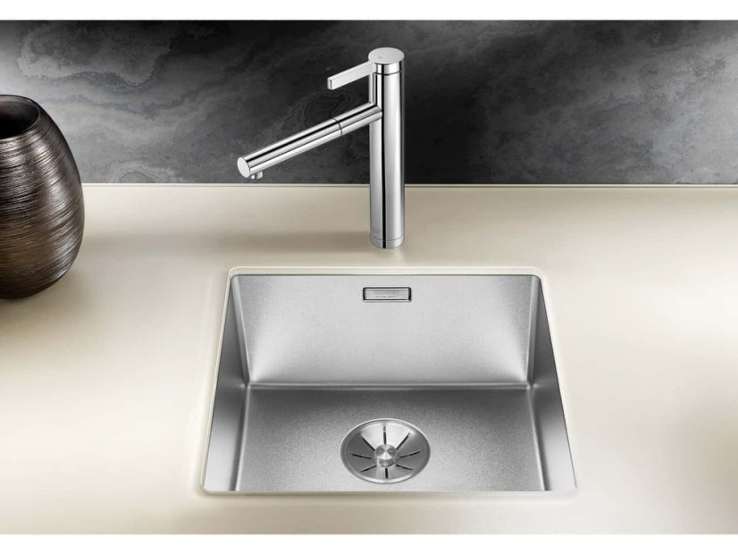 Nerezový drez Blanco CLARON 400-U InFino Nerez durinox