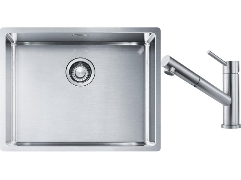 Set Franke BXX 210/110-54 Nerez + baterie Franke FC 9461 ORBIT Nerez