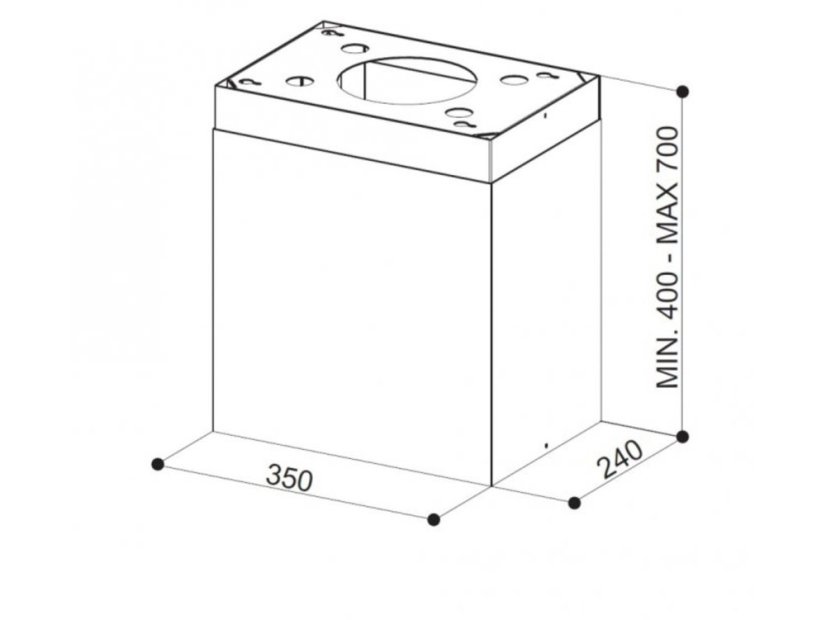Komín s konstrukcí Thea Isola DG