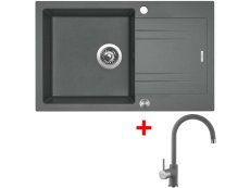 Sinks LINEA 780 XC Titanium + Vitalia GR