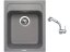 Set Sinks CLASSIC 400 Titanium +baterie Sinks MIX 3 S Chrom