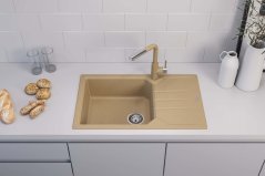 Granitový dřez Alveus Record 40 beige
