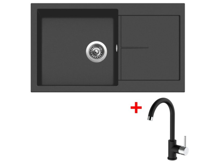 Set Sinks Infinity 860 Nanoblack+MIX 35 Nanoblack
