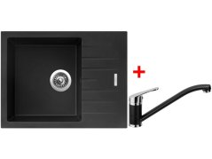 Sinks PERFECTO 650 Metalblack + Pronto GR