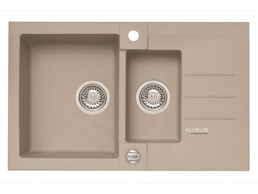 Granitový drez Alveus ROCK 70 PEBBLE