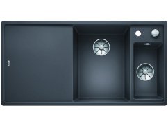 Granitový drez Blanco AXIA III 6 S-F InFino sivá skala + doska