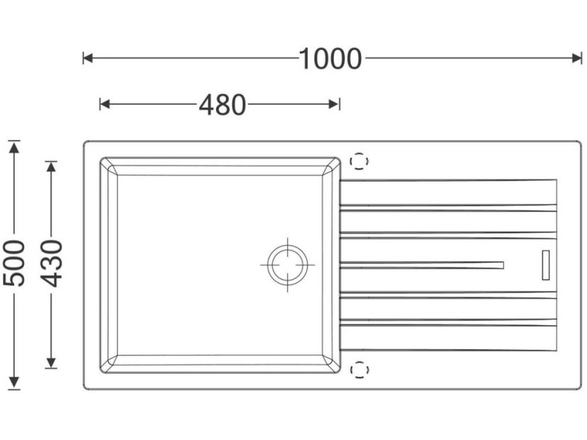 Set Sinks PERFECTO 1000 Titanium + baterie Sinks MIX 35 Titanium