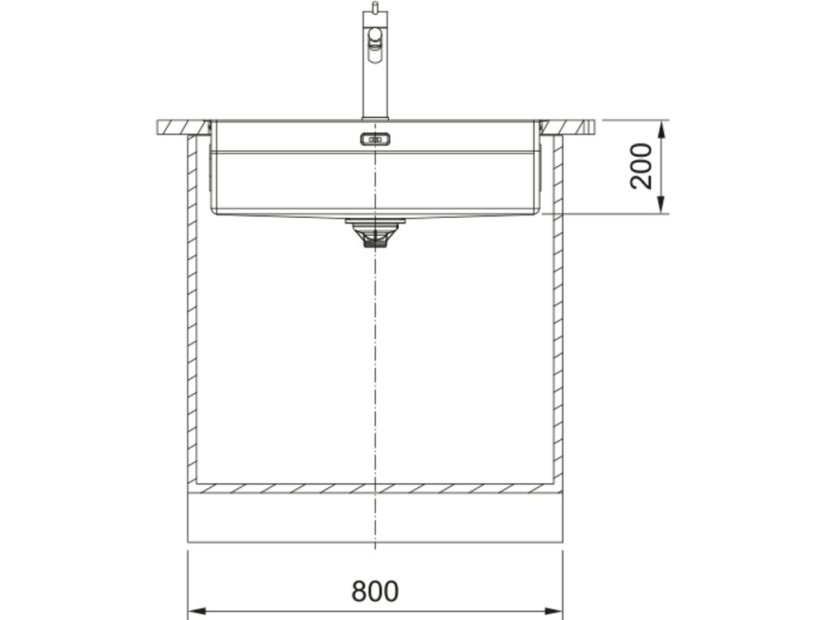 Nerezový dřez Franke BXX PRO 210/110-70 Nerez