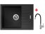 Sinks PERFECTO 650 Metalblack + Flexia