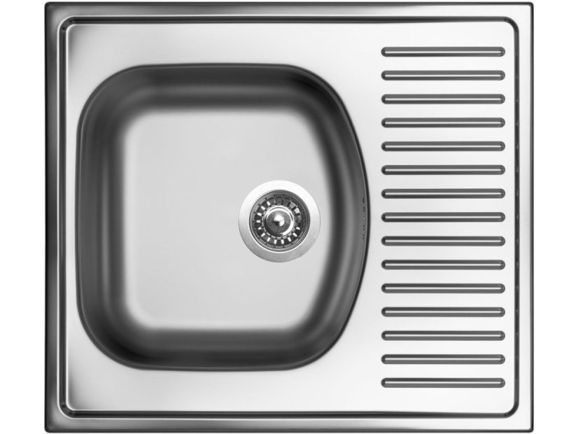 Sinks SHORT 580 + ELASTA nerez/šedá