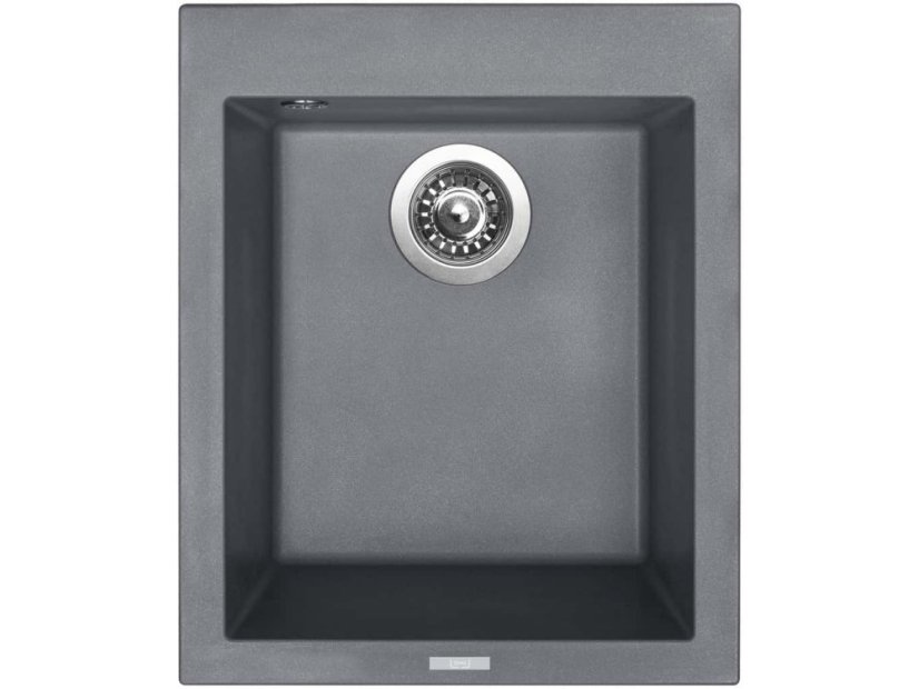 Set Sinks CUBE 410 Titanium + Mix 3 P GR