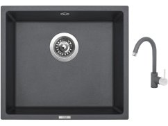 Set Sinks FRAME 457 Titanium + baterie Sinks MIX 35 Titanium Set Sinks FRAME 457 Titanium + baterie Sinks MIX 35 Titanium