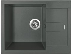 Granitový drez Sinks Amanda 650 Titanium