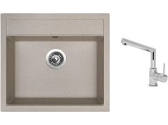 Set Sinks SOLO 560 Avena + baterie Sinks MIX 350 P chrom Set Sinks SOLO 560 Avena + baterie Sinks MIX 350 P chrom
