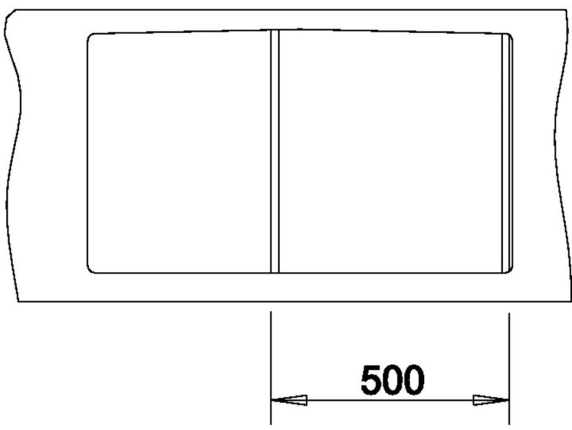 Granitový dřez Blanco AXIA II 5 S-F Silgranit šedá skála