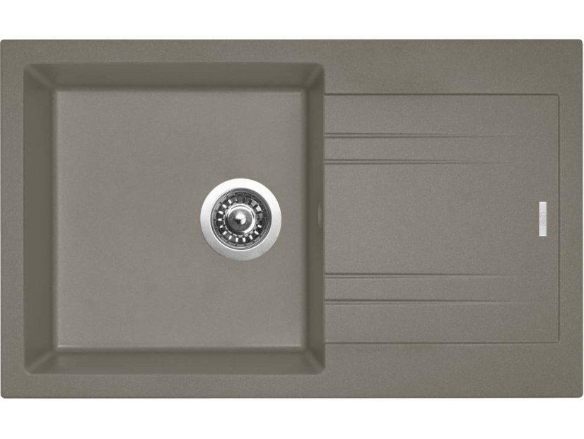 Granitový drez Sinks Linea 780 N Truffle