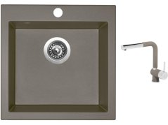 Set Sinks VIVA 455 Truffle + batéria Sinks MIX 3 P Truffle Set Sinks VIVA 455 Truffle + batéria Sinks MIX 3 P Truffle