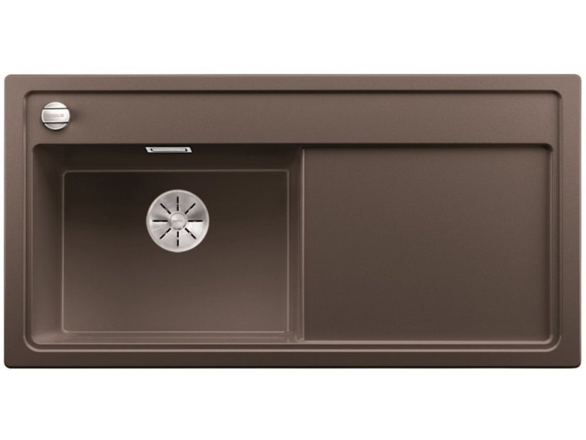 Granitový drez Blanco ZENAR XL 6 S-F InFino káva drez vľavo s exc. bez prísl.