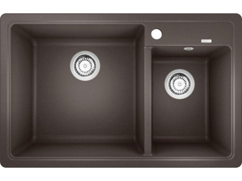 Granitový drez Blanco Legra 8 kávová, drez vľavo