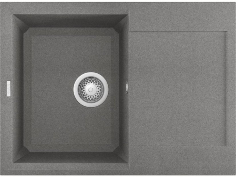Granitový dřez Elleci Easy 135 Cemento G48